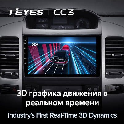 Магнитола Teyes CC3 Toyota Prado 120 (2004-2009) Магнитола Teyes CC3 Toyota Prado 120 (2004-2009)