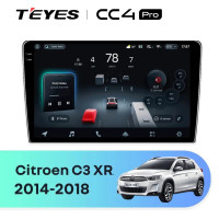 Головное устройство TEYES CC4 Pro Citroen C3-XR (2010-2018) F2