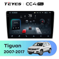 Головное устройство TEYES CC4 Pro 9.5" Volkswagen Tiguan 1 NF (2006-2017) F2