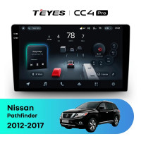 Головное устройство TEYES CC4 Pro 9.5" Nissan Pathfinder 4 R52 (2012-2020) F1