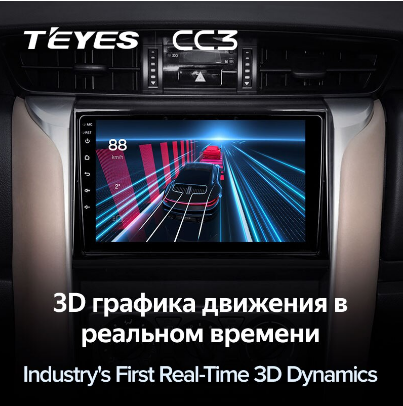 Магнитола Teyes CC3 Toyota Fortuner 2 (2015-2020) Магнитола Teyes CC3 Toyota Fortuner 2 (2015-2020)