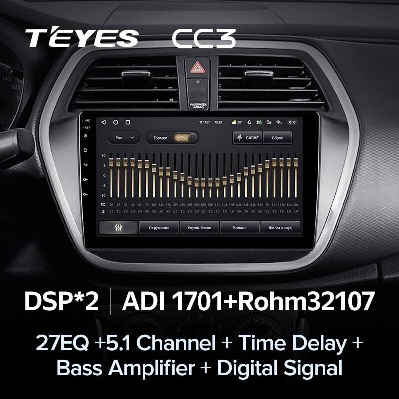 Магнитола Teyes CC3 Suzuki SX 4 (2012-2016) Магнитола Teyes CC3 Suzuki SX 4 (2012-2016)