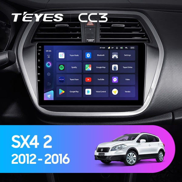Магнитола Teyes CC3 Suzuki SX 4 (2012-2016)