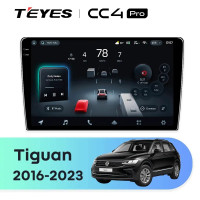 Головное устройство TEYES CC4 Pro 10.36" Volkswagen Tiguan 2 (2016-2022) Тип-B