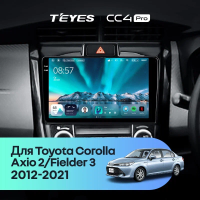 Головное устройство TEYES CC4 Pro 13" Toyota Corolla Axio 2 E160 (2012-2021) 
