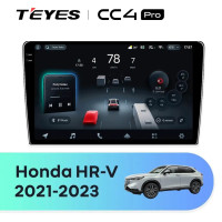 Головное устройство TEYES CC4 Pro Honda HR-V 2 (2013-2021) F2 с кнопками
