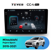 Головное устройство TEYES CC4 Pro 9.5" Mitsubishi Pajero Sport 3 (2020-2021)