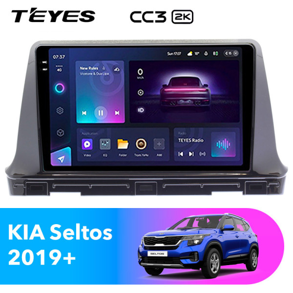 Магнитола Teyes CC3 2K KIA Seltos (2020+)