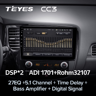 Магнитола Teyes CC3 Mitsubishi Outlander 3 (2020+) Магнитола Teyes CC3 Mitsubishi Outlander 3 (2020+)