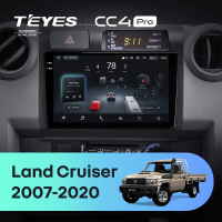 Головное устройство TEYES CC4 Pro 13" Toyota Land Cruiser 70 Series LC 79 (2007-2020) 
