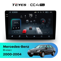 Головное устройство TEYES CC4 Pro 9.5" Mercedes-Benz C/CLK-Class S203 W203 W209 A209 (2000-2005) F1
