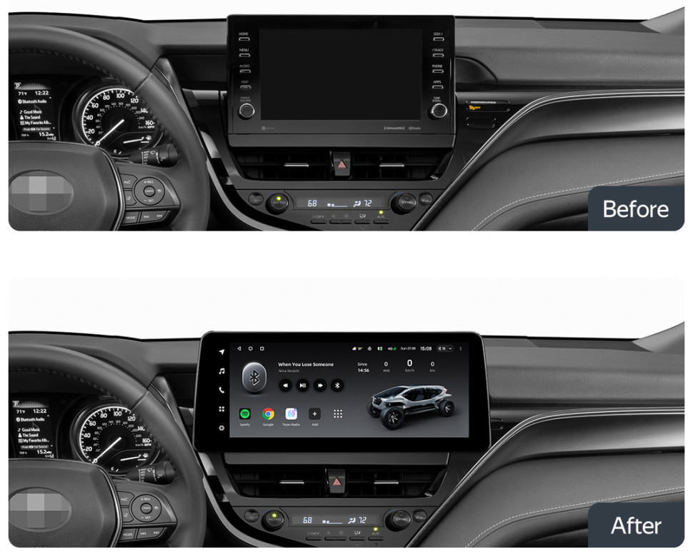 Магнитола TEYES LUX ONE Toyota Camry XV80 (2024+) 4GB+32GB, 12.3" Магнитола TEYES LUX ONE Toyota Camry XV80 (2024+) 4GB+32GB, 12.3"