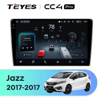 Головное устройство TEYES CC4 Pro 9.5" Honda Jazz 3 (2015-2020) Тип-A Левый руль 
