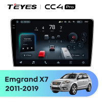 Головное устройство TEYES CC4 Pro 9.5"  Geely Emgrand X7 1 GX7 EX7 (2011-2019)