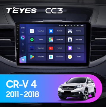Магнитола Teyes CC3 Honda CR-V (2012-2018) Магнитола Teyes CC3 Honda CR-V (2012-2018)