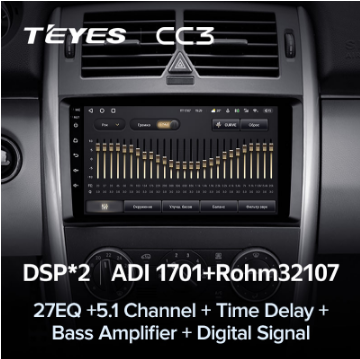 Магнитола Teyes CC3 2K Mercedes Vito/Viano/A-class/B-class VW Crafter