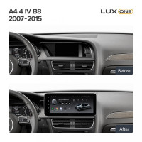 Магнитола TEYES LUX ONE Audi A4 4 IV B8 (2007-2015) (B) Магнитола TEYES LUX ONE Audi A4 4 IV B8 (2007-2015) (B)