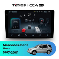 Головное устройство TEYES CC4 Pro 9.5" Mercedes-Benz M-Class I W163 ML (1997-2005) Тип-B