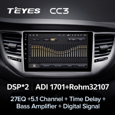 Магнитола Teyes CC3 Hyundai Tucson (2015-2018) Магнитола Teyes CC3 Hyundai Tucson (2015-2018)