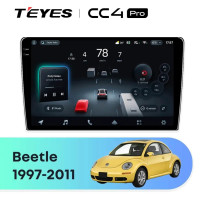 Головное устройство TEYES CC4 Pro Volkswagen Beetle A4 (2002-2011)