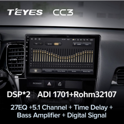 Магнитола Teyes CC3 2K Mitsubishi Outlander 3 (2012-2019) Магнитола Teyes CC3 2K Mitsubishi Outlander 3 (2012-2019)