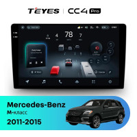 Головное устройство TEYES CC4 Pro 9.5" Mercedes-Benz M-Class W166 ML (NTG 4.5) (2011-2015)