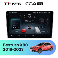 Головное устройство TEYES CC4 Pro FAW Besturn X80 (2018-2022) F2