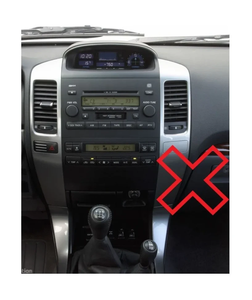 Головное устройство TEYES CC4 Pro 9.5" Lexus GX470 (2002-2009) F1 Тип-B