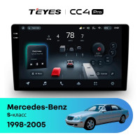 Головное устройство TEYES CC4 Pro 9.5" Mercedes-Benz S-Class W220 VV220 (1998-2005)