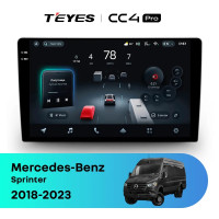 Головное устройство TEYES CC4 Pro 10.36" Mercedes-Benz Sprinter (2018-2022) F1
