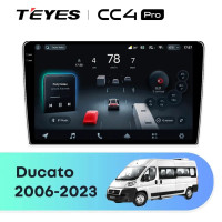 Головное устройство TEYES CC4 Pro 9.5" Fiat Ducato 3 (2006-2022)