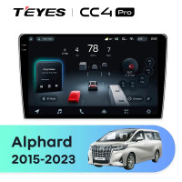 Головное устройство TEYES CC4 Pro 10.36" Toyota Alphard H30 (2015-2020)