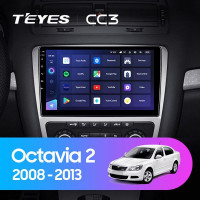 Магнитола Teyes CC3 Skoda Octavia A5 (2004-2013)