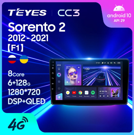 Магнитола Teyes CC3 Kia Sorento (2012-2020) Магнитола Teyes CC3 Kia Sorento (2012-2020)