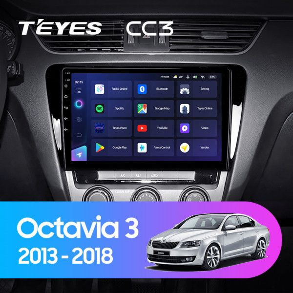 Магнитола Teyes CC3 Skoda Octavia A7 (2013-2020)