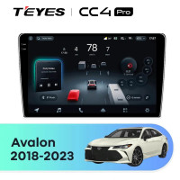 Головное устройство TEYES CC4 Pro Toyota Avalon 5 XX50 (2018-) F1
