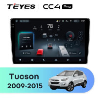 Головное устройство TEYES CC4 Pro 9.5" Hyundai Tucson 2 (2009-2015) Тип-AB