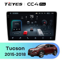 Головное устройство TEYES CC4 Pro 9.5" Hyundai Tucson 3 (2015-2018) Тип-A
