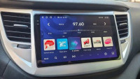  Магнитола Teyes CC3 2K 9.5" Hyundai Tucson 3 2015-2018 (без штатной КЗВ, рамка серебро)