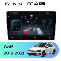 Головное устройство TEYES CC4 Pro 9.5" Volkswagen Golf 2017+
