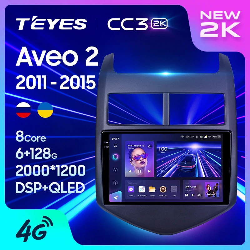 Магнитола Teyes CC3 2K Chevrolet Aveo 2 (2011-2015) Магнитола Teyes CC3 2K Chevrolet Aveo 2 (2011-2015)