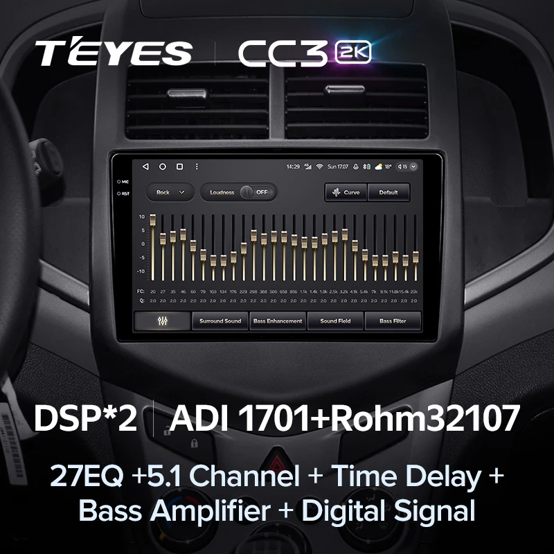 Магнитола Teyes CC3 2K Chevrolet Aveo 2 (2011-2015) Магнитола Teyes CC3 2K Chevrolet Aveo 2 (2011-2015)