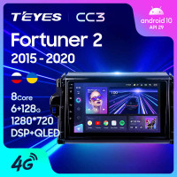 Магнитола Teyes CC3 2K Toyota Fortuner 2 (2015-2020) Магнитола Teyes CC3 2K Toyota Fortuner 2 (2015-2020)