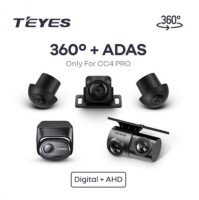 Комплект кругового обзора Teyes Digital Signal 360 + AHD ADAS для CC4 PRO