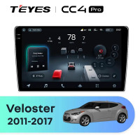 Головное устройство TEYES CC4 Pro Hyundai Veloster FS (2011-2017) Тип-A
