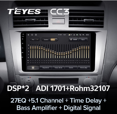 Магнитола Teyes CC3 2K Toyota Camry V40 (2006-2011) Магнитола Teyes CC3 2K Toyota Camry V40 (2006-2011)