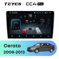 Головное устройство TEYES CC4 Pro 9.5" Kia Cerato 2 TD (2008-2013) F2