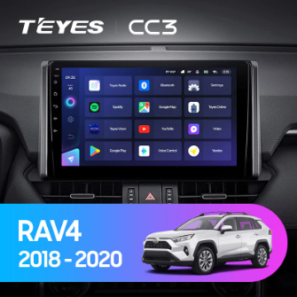 Магнитола Teyes CC3 Toyota RAV4 (2019-2022)