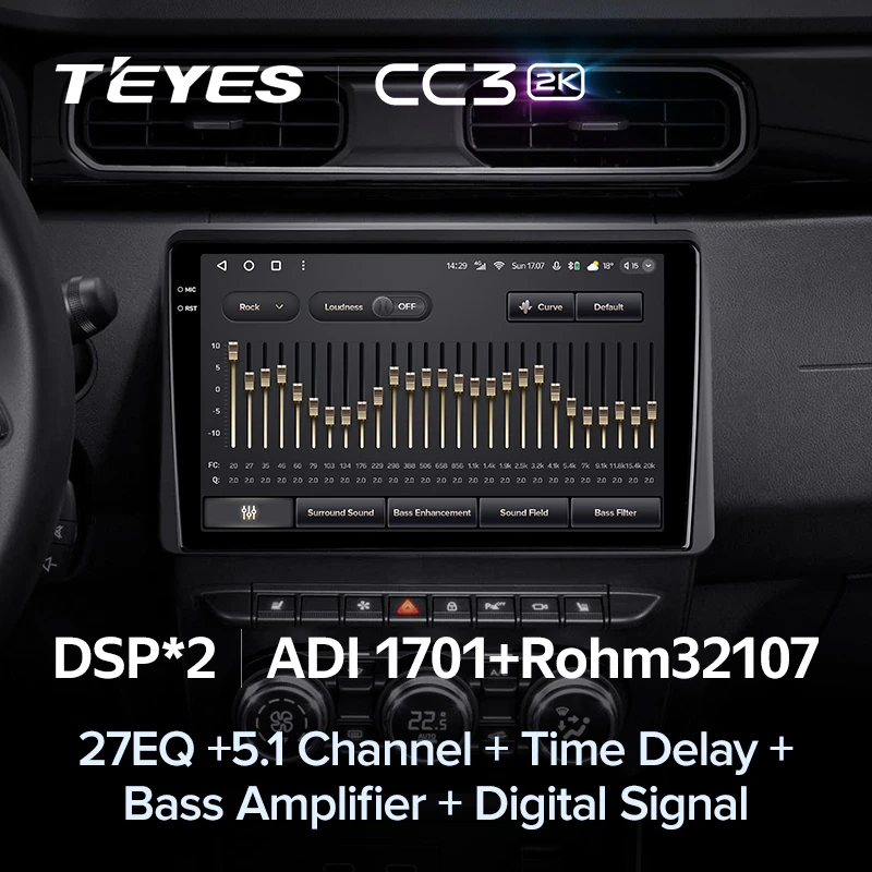 Магнитола Teyes CC3 2K Renault Duster / Arkana (2021+) Магнитола Teyes CC3 2K Renault Duster / Arkana (2021+)