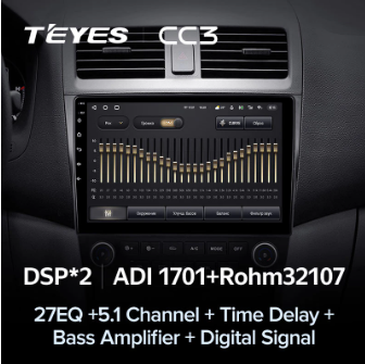 Магнитола Teyes CC3 Honda Accord 7 (2003-2008) Магнитола Teyes CC3 Honda Accord 7 (2003-2008)